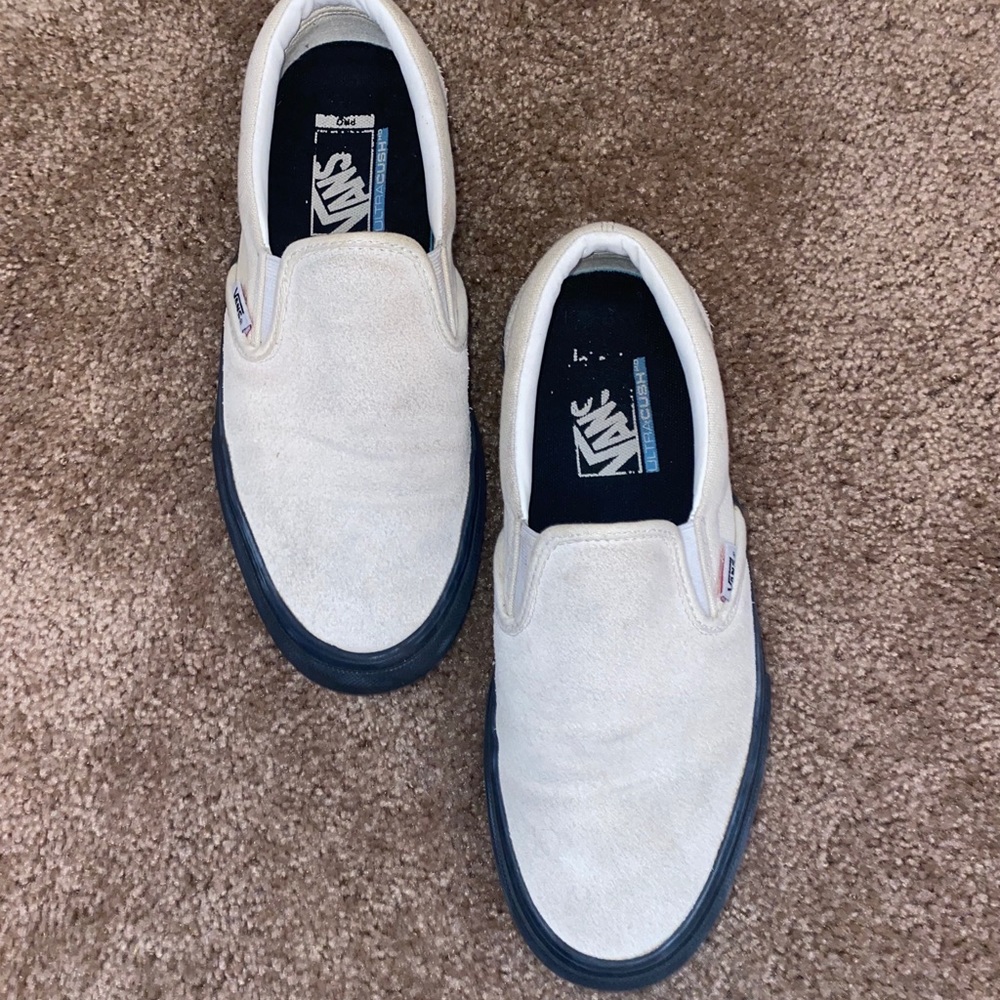 Tan Ultra Cush PRO Vans Shoes